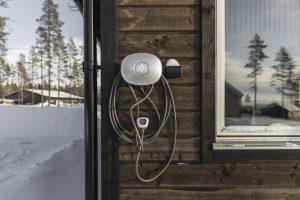 Charger installation at the cabin